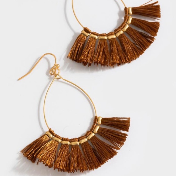 NWT‎ Francesca’s Fringe Earrings - Picture 1 of 7